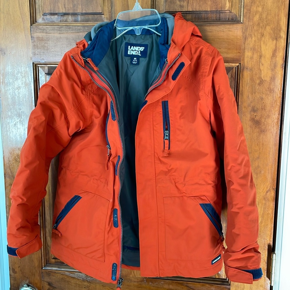 Boys Lands End 3-in-1 coat